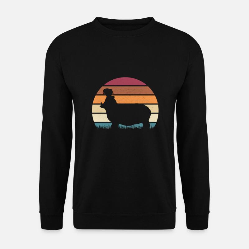 Idée cadeau hippopotame hippopotame hippopotame - Sweat-shirt Unisexe - noir