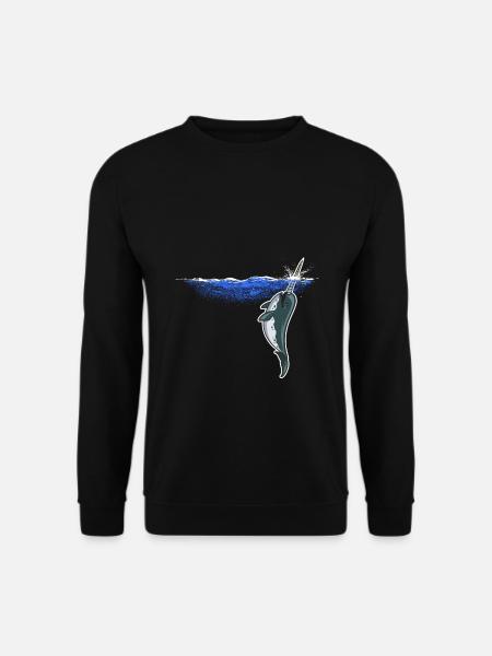 Narvals narvals - Sweat-shirt Unisexe - noir