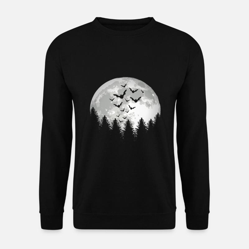 Bats Halloween - Unisex Sweatshirt - black