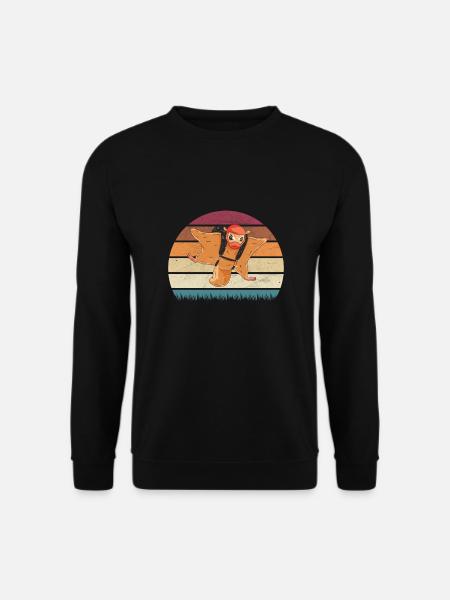 Flying squirrel - Unisex Sweatshirt - black