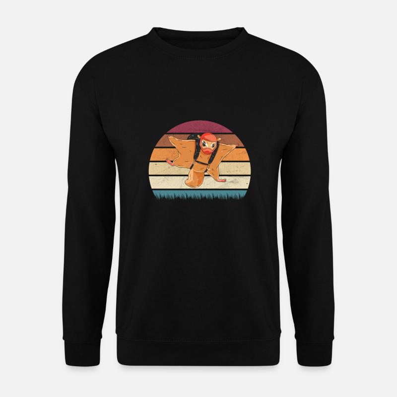Flying squirrel - Unisex Sweatshirt - black