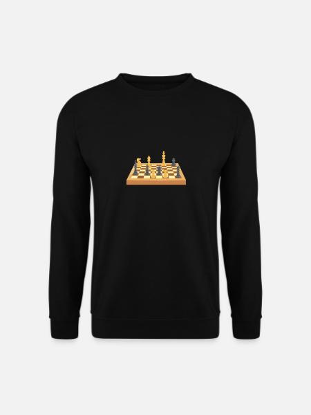 Chess board chess gift - Unisex Sweatshirt - black