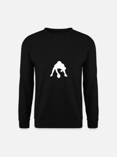 American football gift idea - Unisex Sweatshirt - black
