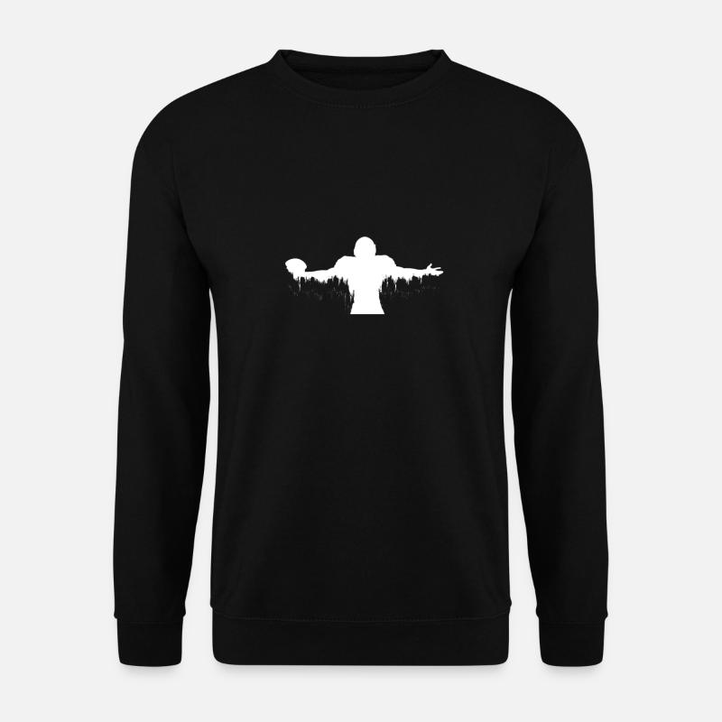 Pull de football américain - Sweat-shirt Unisexe - noir