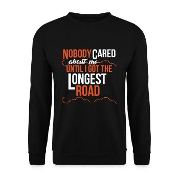 Board Game Board Game Player Board Game Gift - Unisex Sweatshirt - black - Front - Alina (178cm) & Michal (187cm)