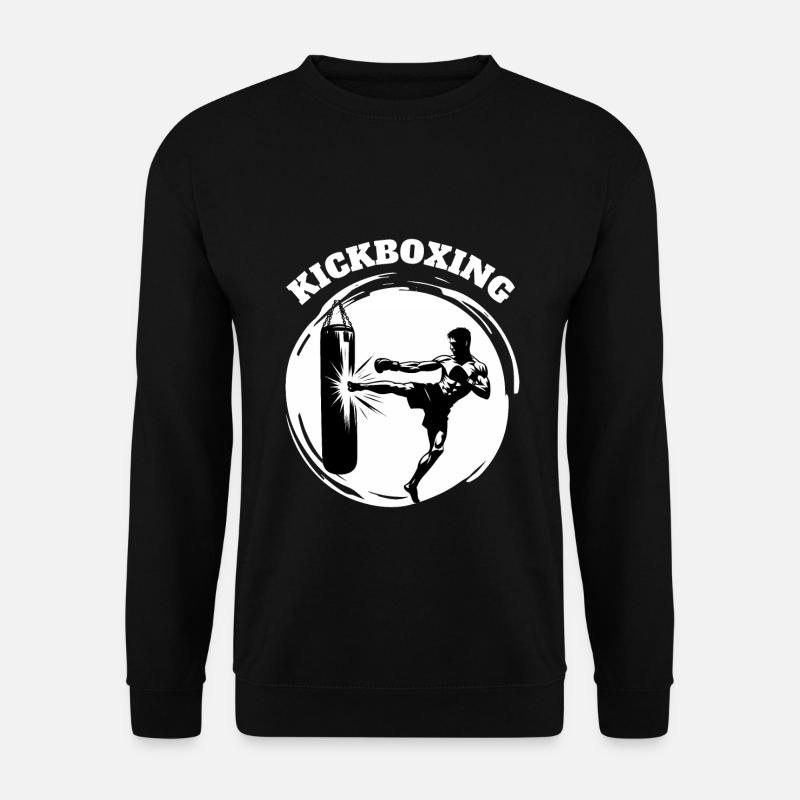 Kickboxing Fighter - Unisex Sweatshirt - black