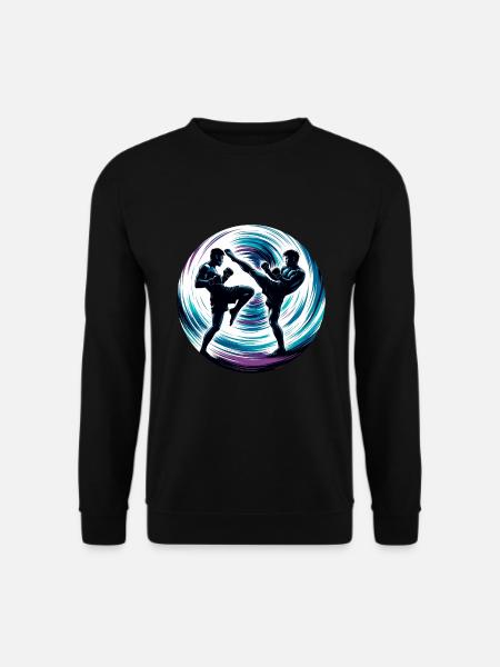 Muay Thai Fighters - Unisex Sweatshirt - black