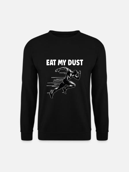 Track Runner Sprinter Sprinting 100m sprinter - Unisex Sweatshirt - black