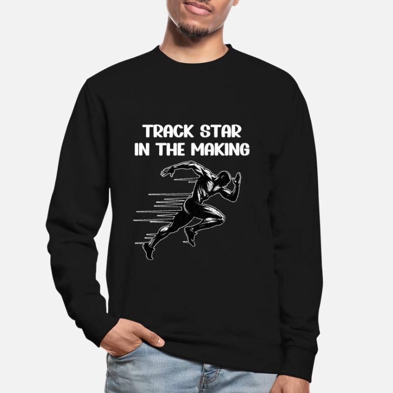 Coureur sur piste Sprinter Sprint 100m sprinter Sweat-shirt Unisexe