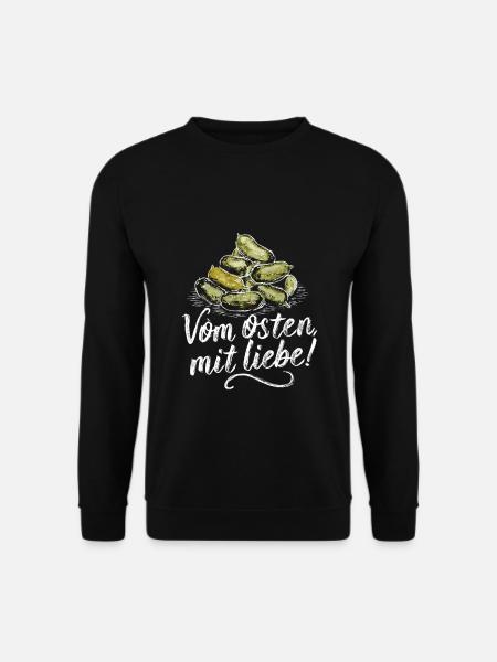 Vom Osten Mit Liebe Spreewald Gurken - Unisex Pullover - Schwarz