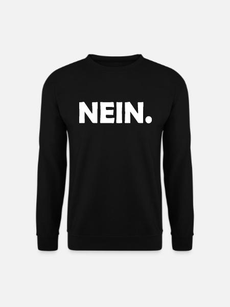 Nein - Unisex Pullover - Schwarz