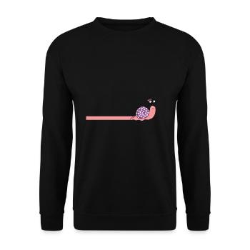 slug - Unisex Sweatshirt - black - Front - Alina (178cm) & Michal (187cm)