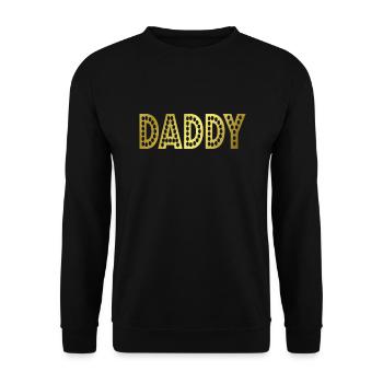 Premium Daddy Party Festival (Cadeau) - Sweat-shirt Unisexe - noir - Devant - Alina (178cm) & Michal (187cm)