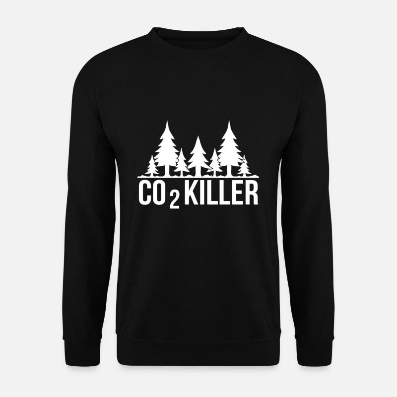 Klimaschutz - Unisex Pullover - Schwarz