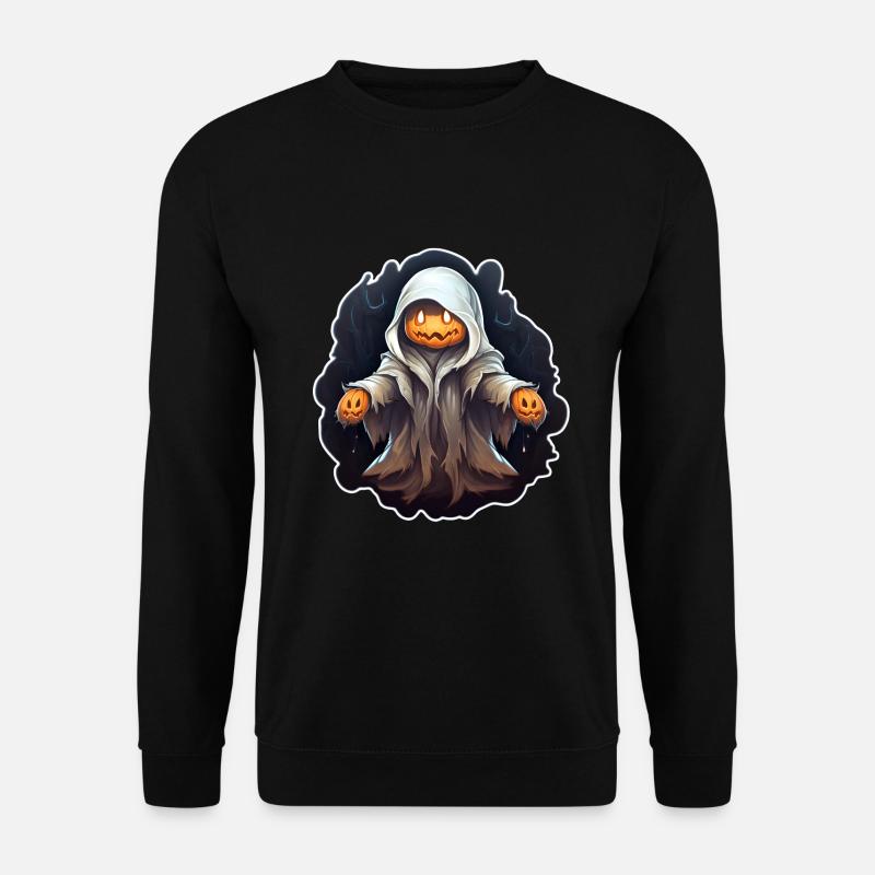 Halloween Gespenst - Unisex Pullover - Schwarz