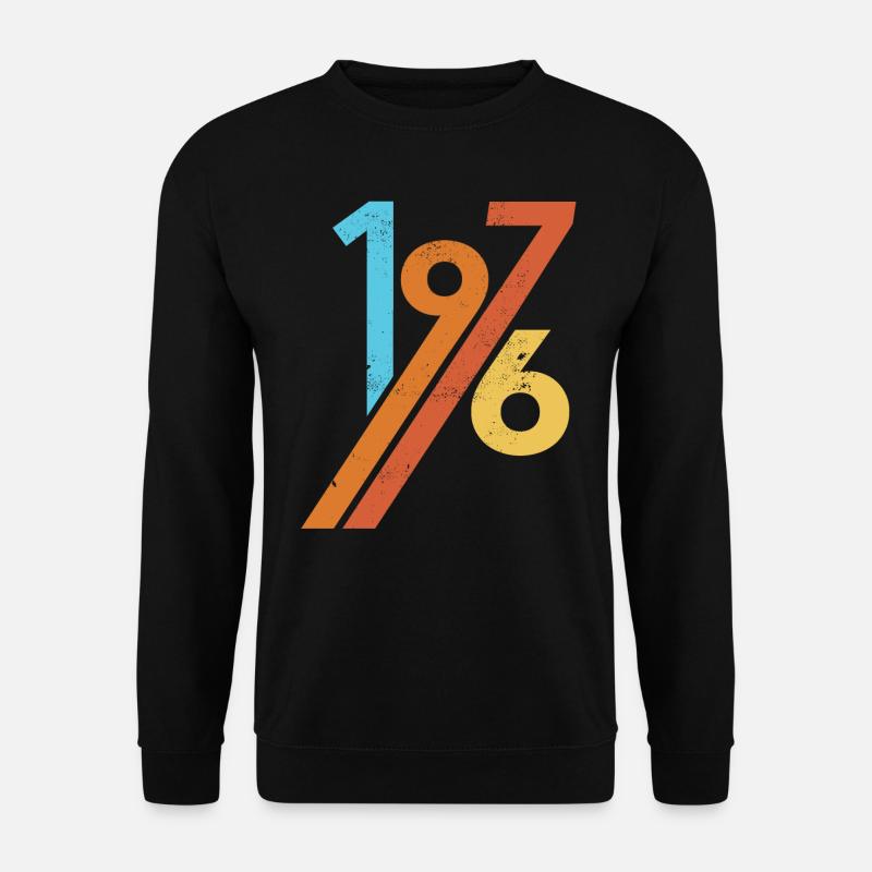 1976 vintage - Unisex Sweatshirt - black