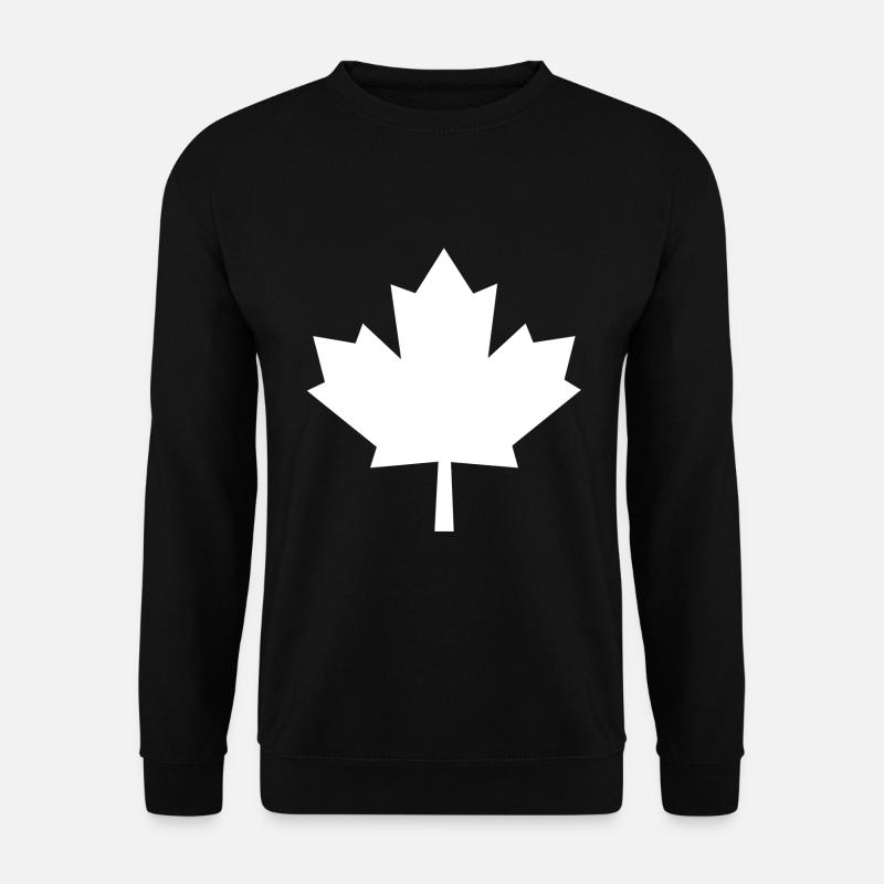 maple leaf - Unisex Sweatshirt - black