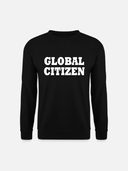 global citizen - Unisex Sweatshirt - black