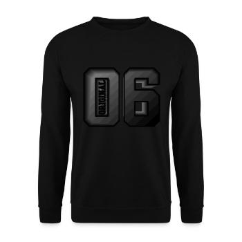 20TH BIRTHDAY 2006 ORIGINAL 06 - Unisex Sweatshirt - black - Front - Alina (178cm) & Michal (187cm)