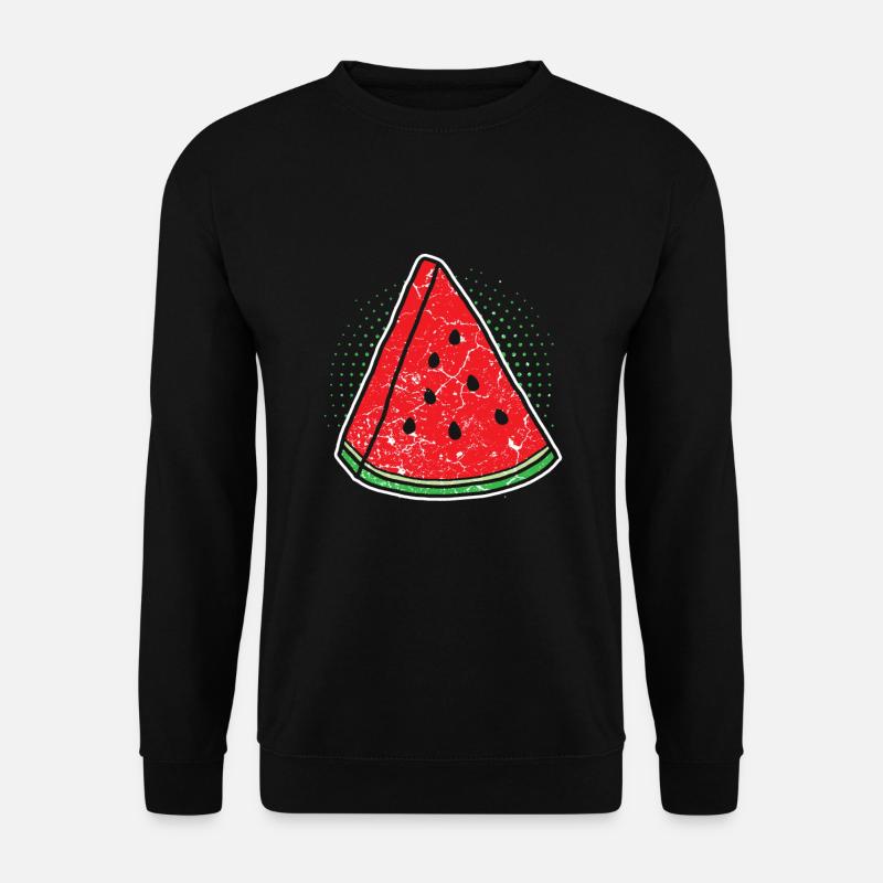 Wassermelone - Unisex Pullover - Schwarz