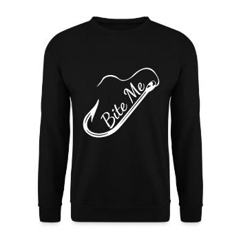 Tenue Me - Sweat-shirt Unisexe - noir - Devant - Alina (178cm) & Michal (187cm)