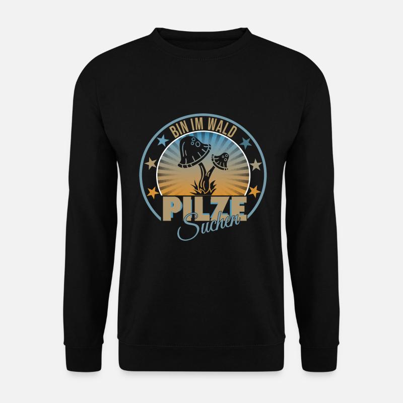 Pilz - Unisex Pullover - Schwarz