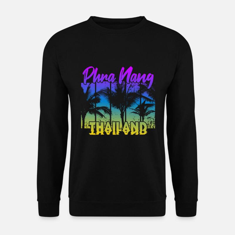 Phra Nang Thailand - Unisex Pullover - Schwarz