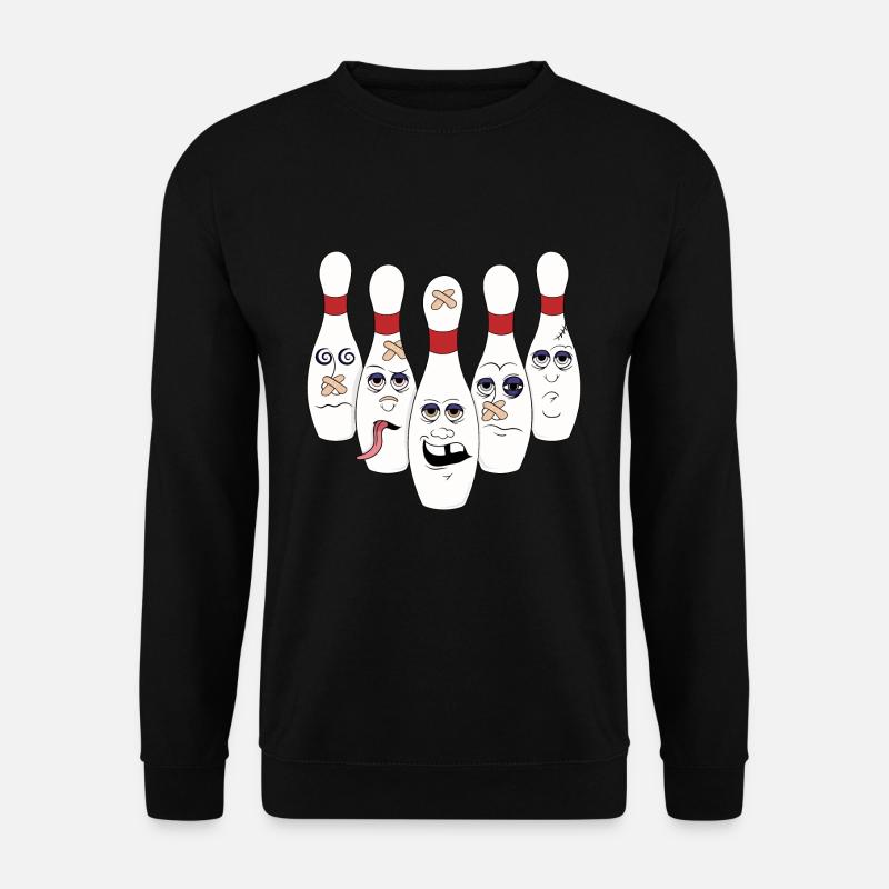 Bowling - Unisex Pullover - Schwarz