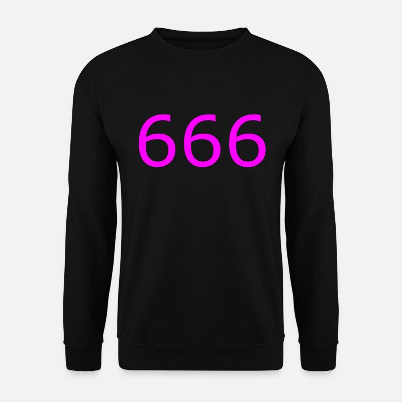666 - Unisex Pullover - Schwarz