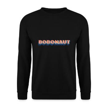 Bobonaut Funny Sayings Funny Verniedlicht Funny - Unisex Sweatshirt - black - Front - Alina (178cm) & Michal (187cm)