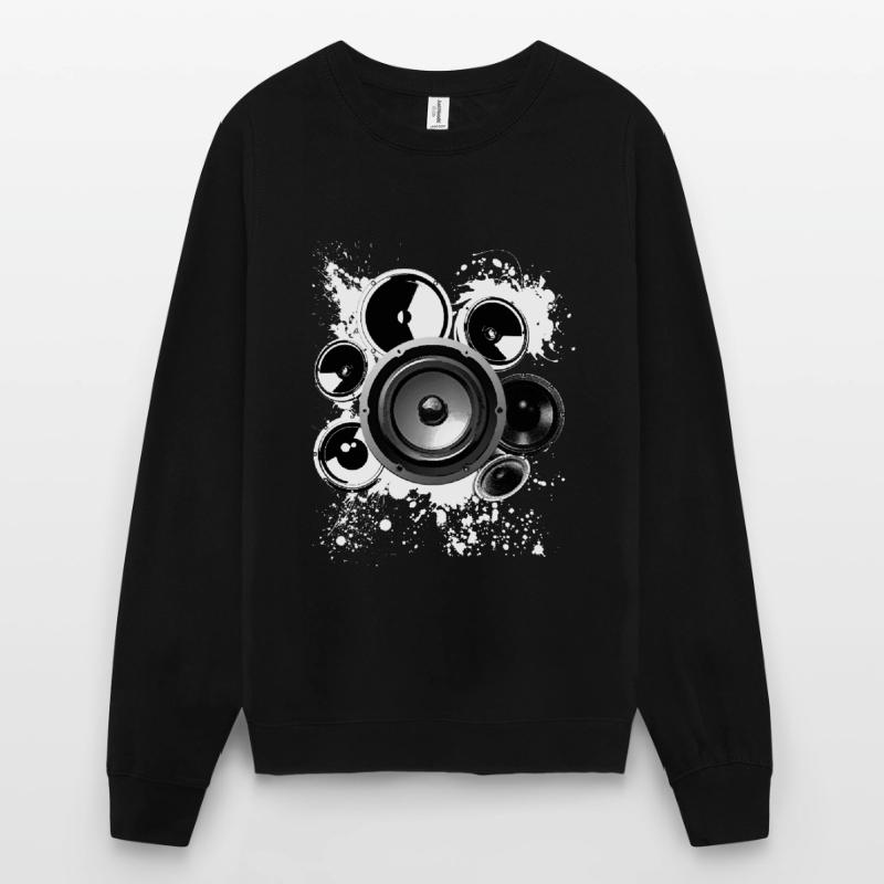Construction haut-parleur haut-parleur Hifi classe de référence techno Sweat-shirt Unisexe
