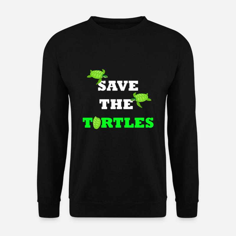 turtle - Unisex Sweatshirt - black