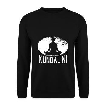 Kundalini Yoga - Unisex Pullover - Schwarz - Vorne - Alina (178cm) & Michal (187cm)