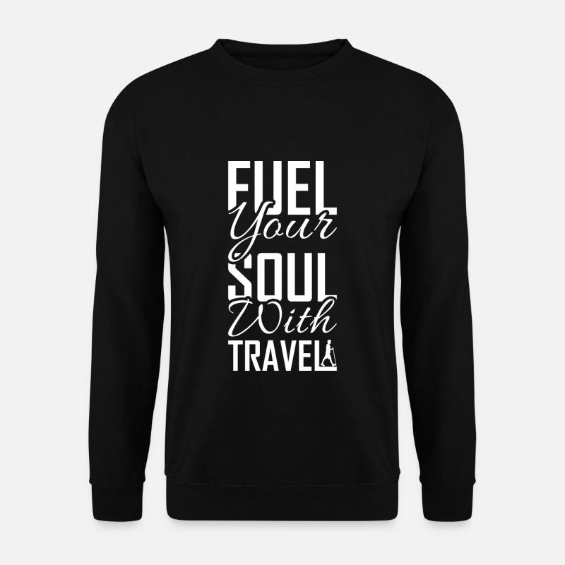 Travel - Unisex Pullover - Schwarz