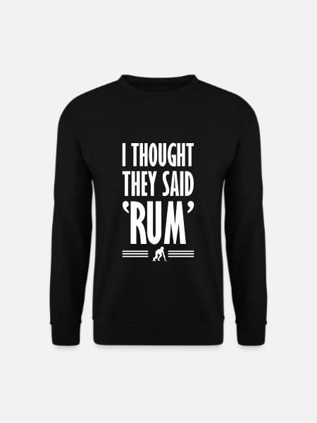 course - Sweat-shirt Unisexe - noir