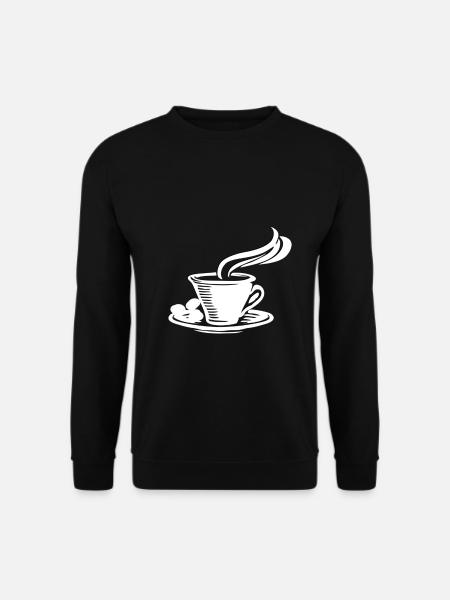 coffee pot - Unisex Sweatshirt - black