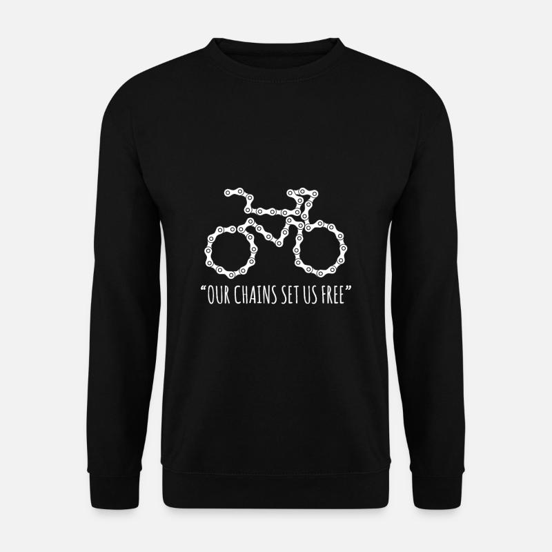 vélo - Sweat-shirt Unisexe - noir
