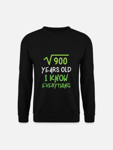 30th birthday - Unisex Sweatshirt - black