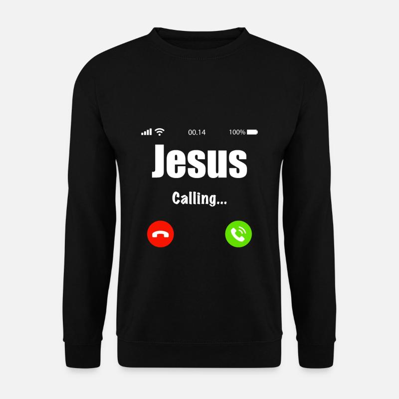 Jesus Christus - Unisex Pullover - Schwarz