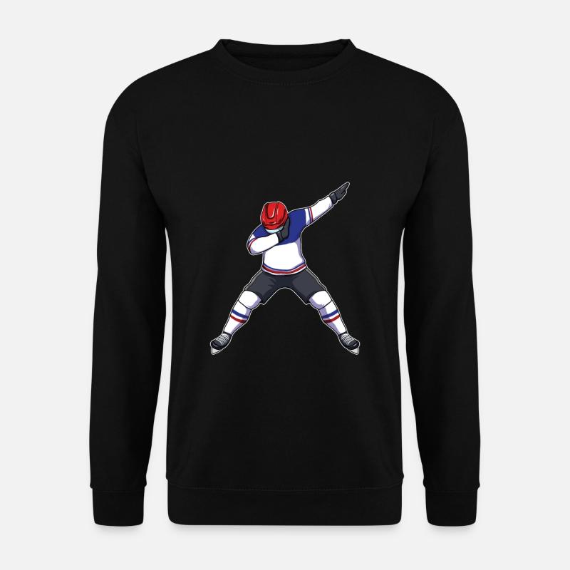 Eishockey - Unisex Pullover - Schwarz