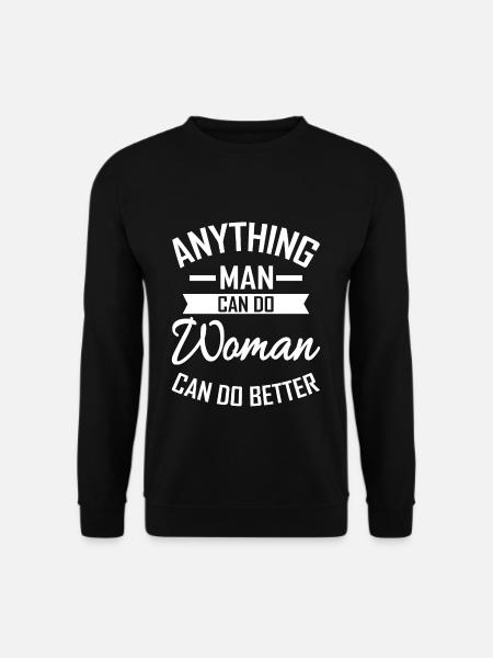 Feminismus - Unisex Pullover - Schwarz