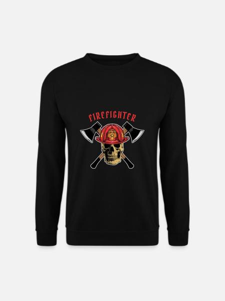 fire Department - Unisex Sweatshirt - black