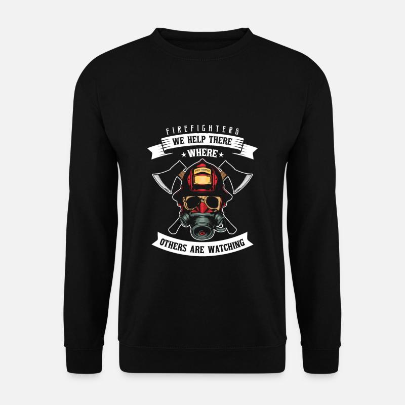 Feuerwehr - Unisex Pullover - Schwarz