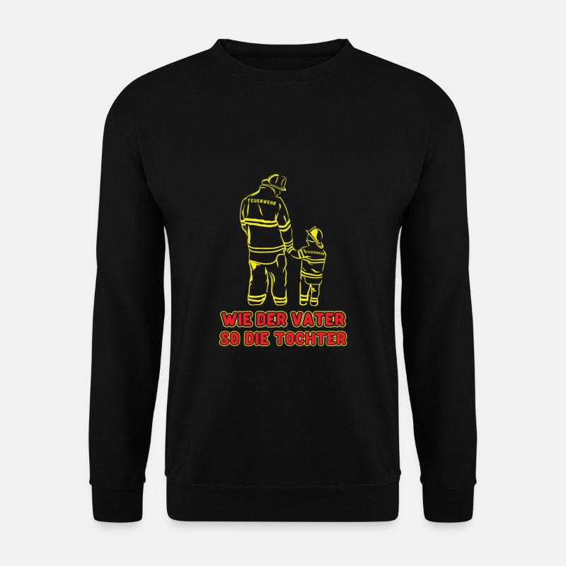 Feuerwehr - Unisex Pullover - Schwarz