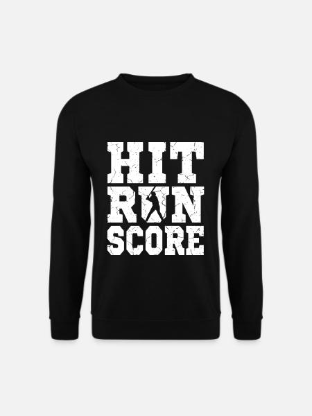 Baseball - Unisex Pullover - Schwarz