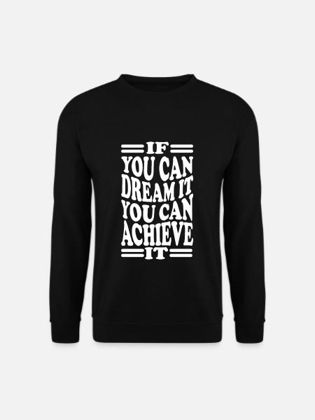 motivation - Sweat-shirt Unisexe - noir