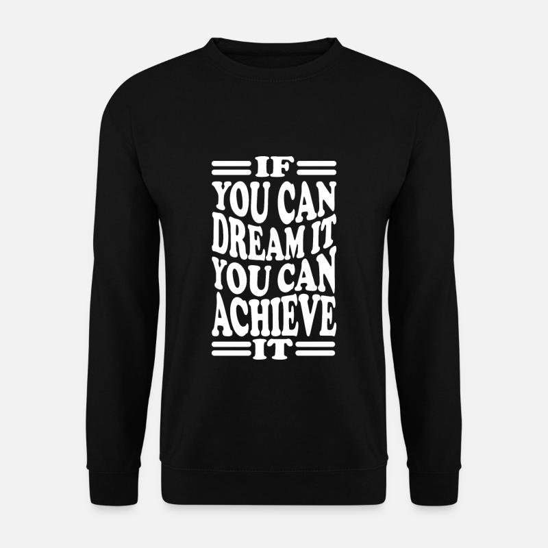 Motivation - Unisex Pullover - Schwarz