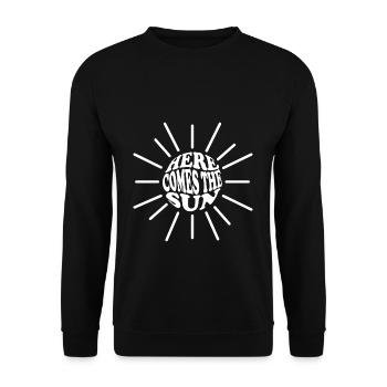 Motivation - Unisex Sweatshirt - black - Front - Alina (178cm) & Michal (187cm)