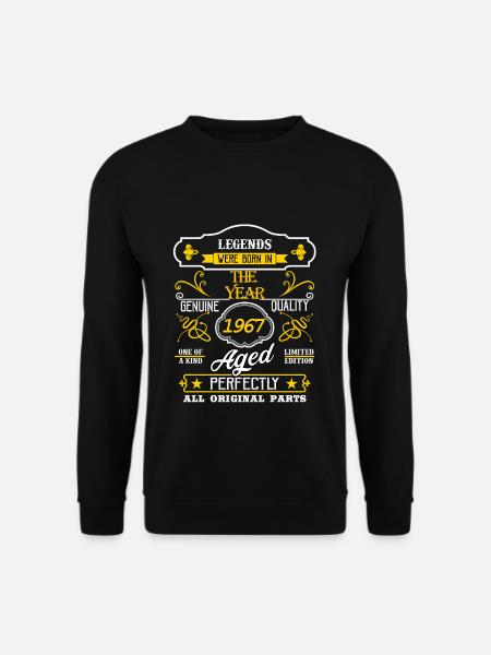 Légende de l'année 1967 - Sweat-shirt Unisexe - noir