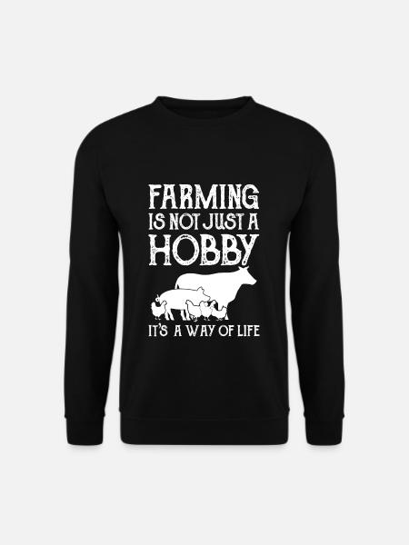 Farmer Farmer Farmer - Unisex Sweatshirt - black
